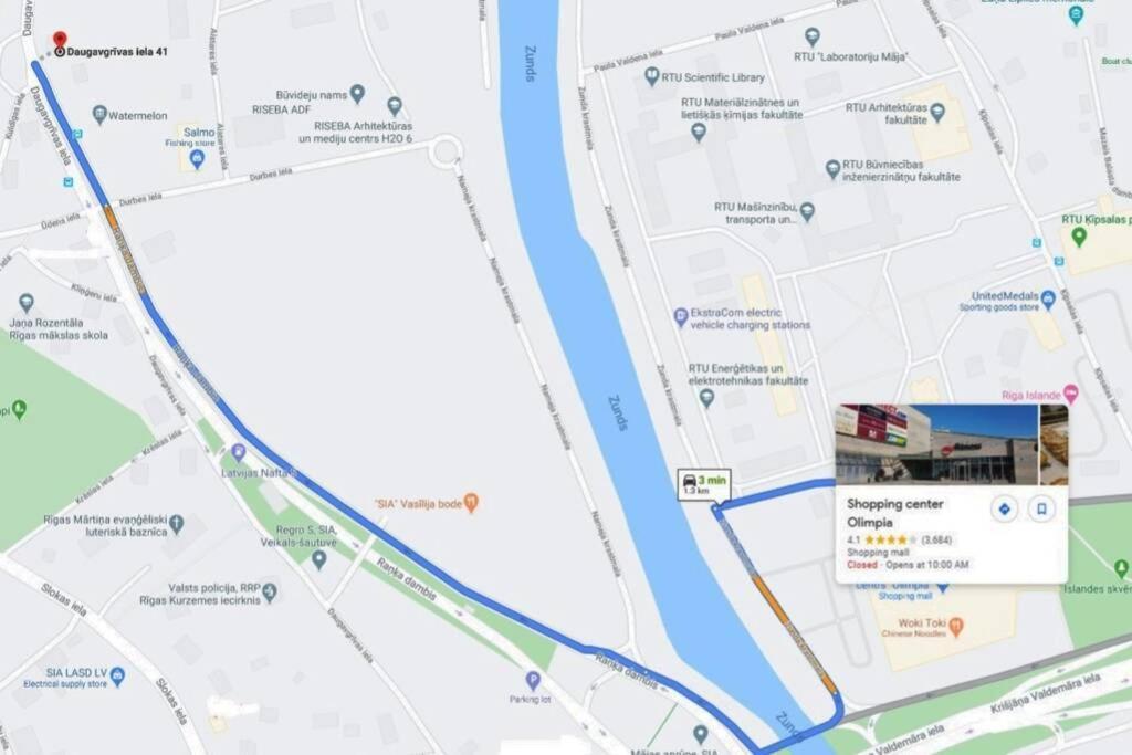 Daugavgrivas41 6 Can Stay Parking Free Old Town 6Min Shop 3Min Ryga Zewnętrze zdjęcie