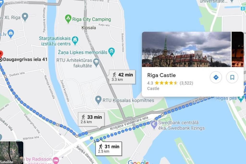 Daugavgrivas41 6 Can Stay Parking Free Old Town 6Min Shop 3Min Ryga Zewnętrze zdjęcie